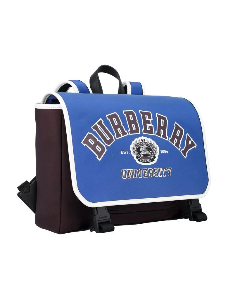 商品Burberry|Burberry Kids College Logo-Printed Foldover-Top Backpack,价格¥3149,第3张图片详细描述