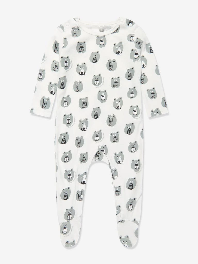 商品Stella McCartney|Stella McCartney Baby Boys Bear Babygrow Set in Ivory,价格¥364,第4张图片详细描述