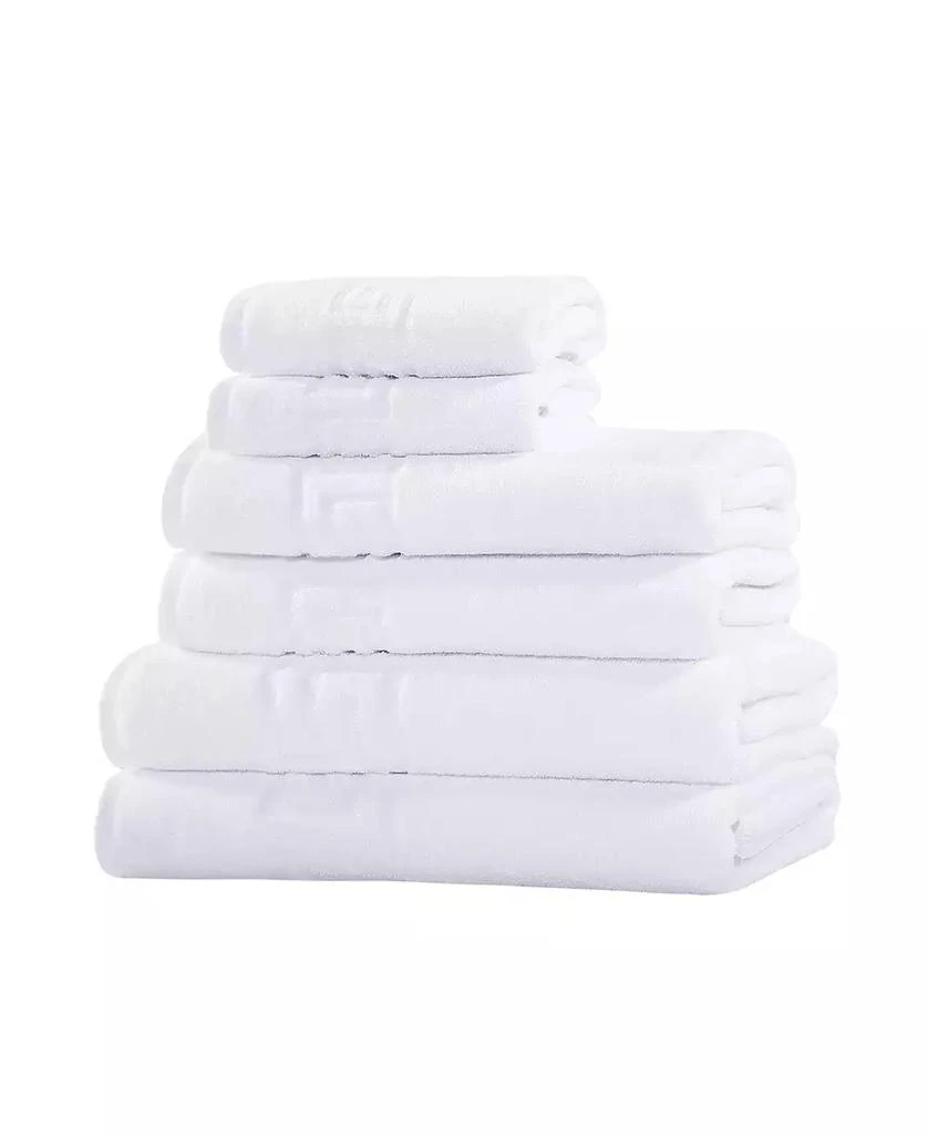 商品OZAN PREMIUM HOME|Milos Greek Key 100% Turkish Cotton 6-Pc. Bath Towel Sets,价格¥928,第1张图片