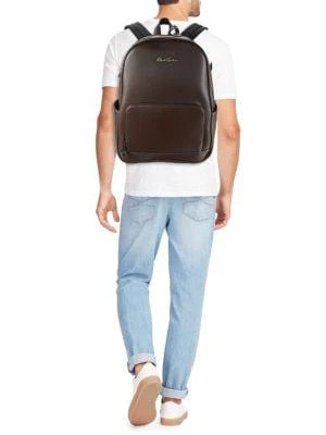 商品Robert Graham|Floral Faux-Leather Backpack Bag,价格¥576,第2张图片详细描述