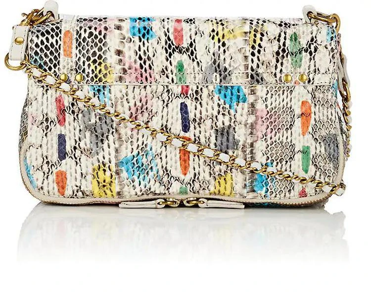 商品Jerome Dreyfuss|Bobi Small Snakeskin & Leather Shoulder Bag,价格¥6613,第4张图片详细描述