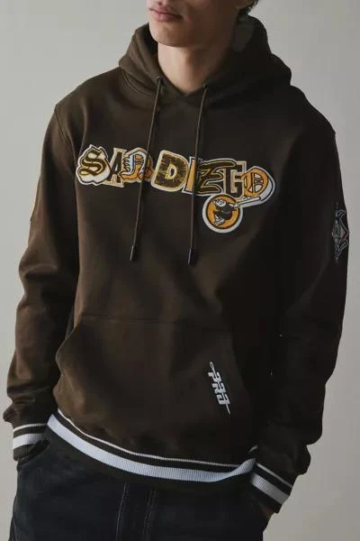 商品Pro Standard|Pro Standard MLB San Diego Padres Ransom Hoodie Sweatshirt,价格¥662,第4张图片详细描述