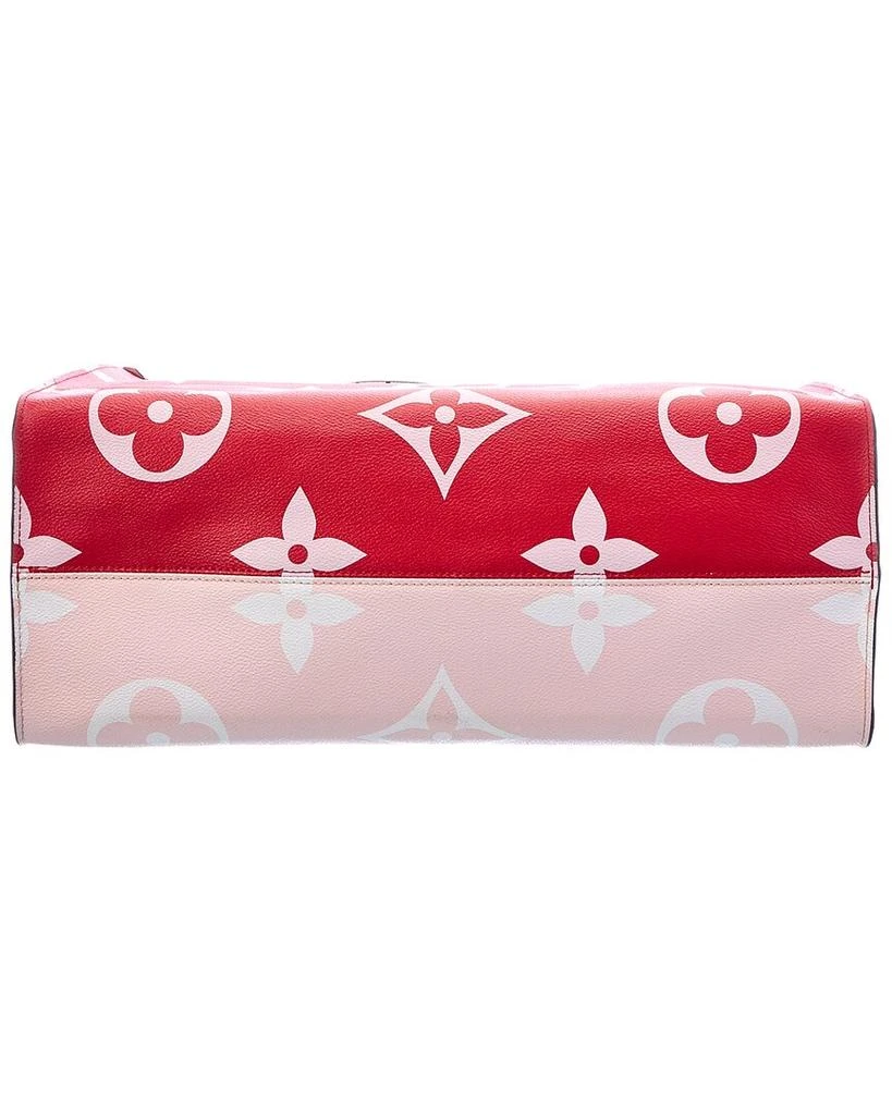 商品[二手商品] Louis Vuitton|Louis Vuitton Pink Giant Monogram Canvas OnTheGo GM (Authentic Pre-Owned),价格¥26994,第3张图片详细描述