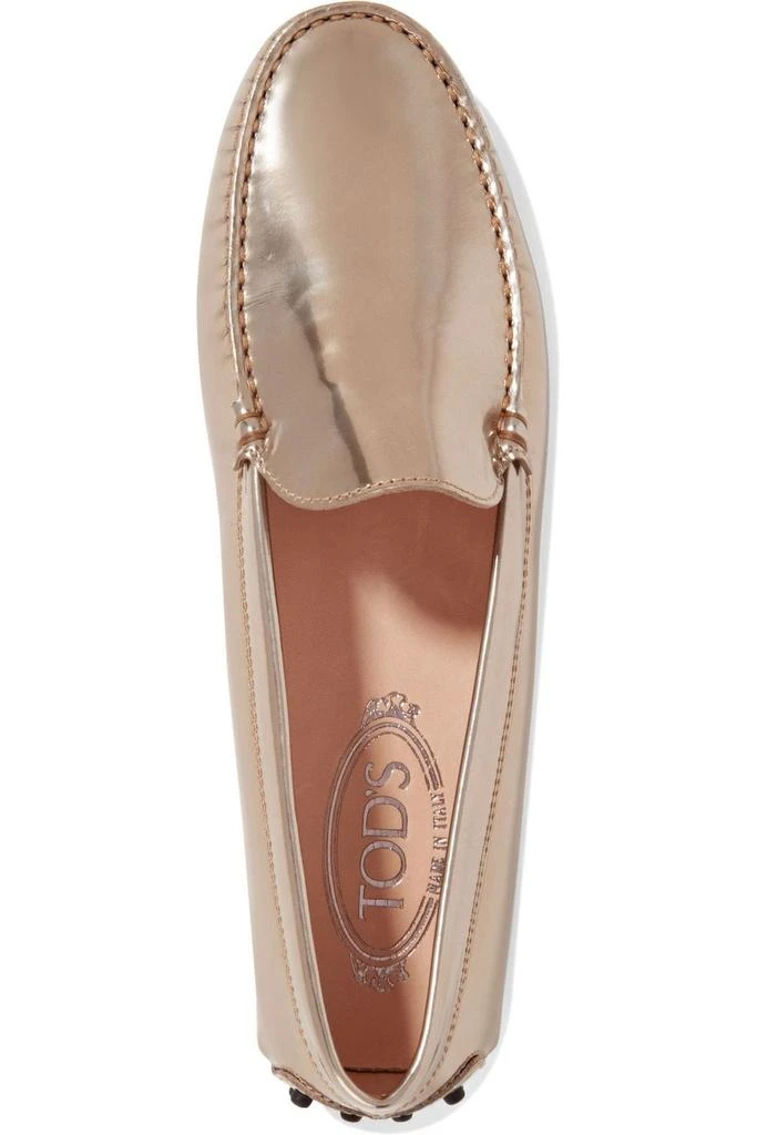 商品Tod's|Metallic patent-leather loafers,价格¥1898,第5张图片详细描述