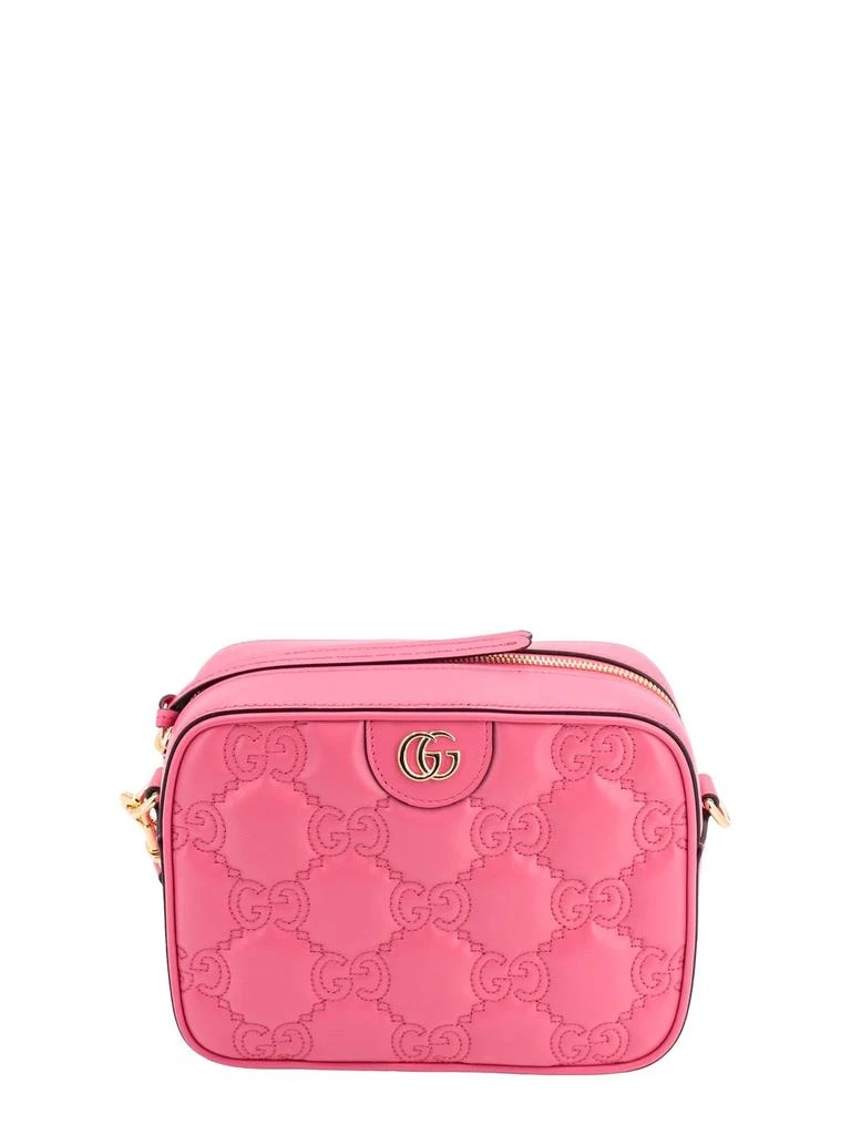 商品Gucci|Gucci GG Quilted Zip-Up Crossbody Bag,价格¥12643,第1张图片