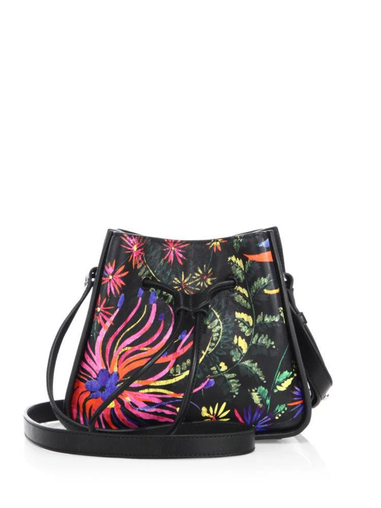 商品3.1 Phillip Lim|迷你印花皮革拉绳水桶包,价格¥1903,第1张图片