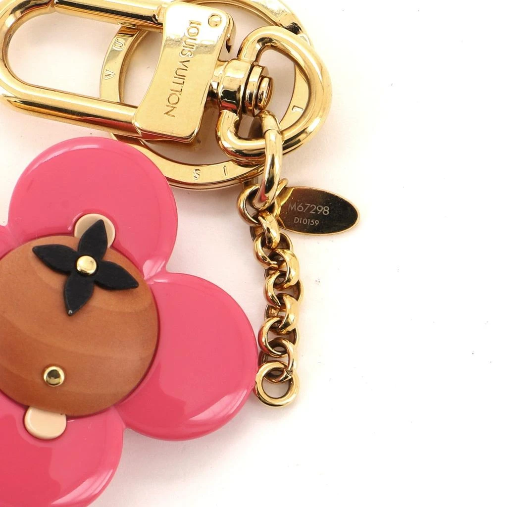 商品[二手商品] Louis Vuitton|Louis Vuitton Vivienne Doudoune Bag Charm and Key Holder Wood and Resin Pink,价格¥6312,第2张图片详细描述