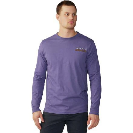 商品Mountain Hardwear|Logo Landscape Long-Sleeve T-Shirt - Men's,价格¥158,第5张图片详细描述