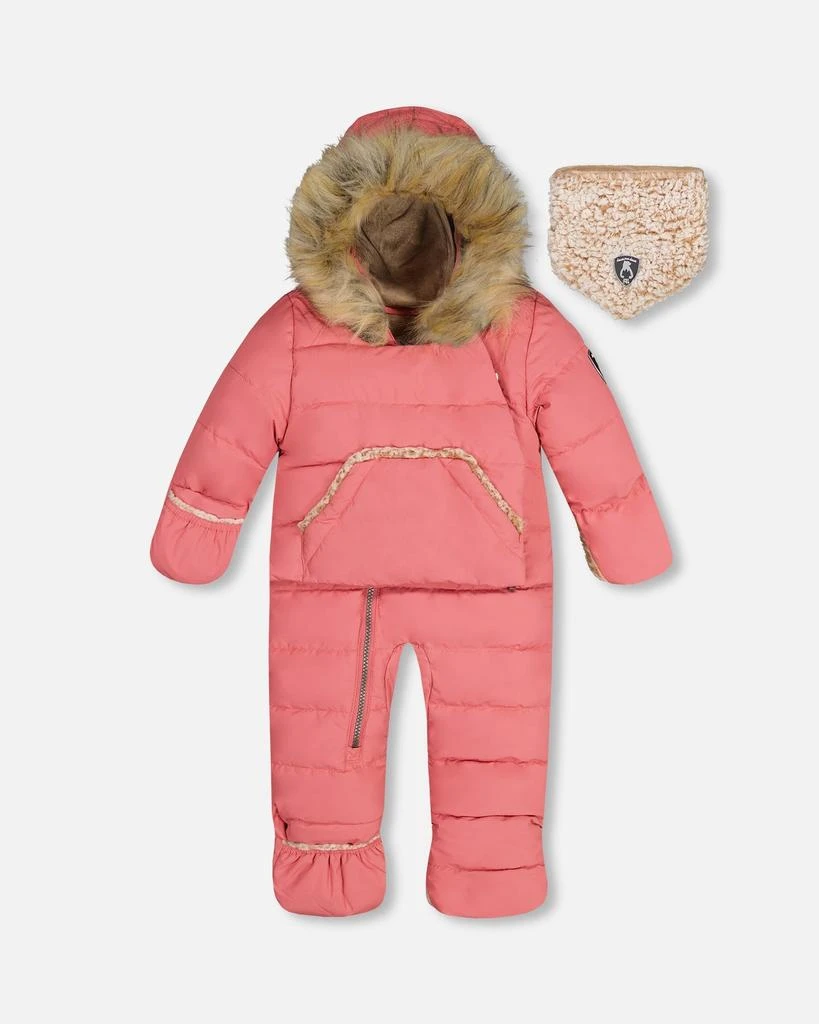 商品Deux par Deux|One Piece Baby Cars Seat Snowsuit Slate Rose,价格¥330,第1张图片