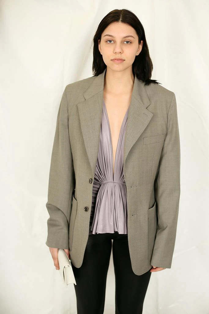 商品Lemaire|light jacket light grey chine,价格¥5587,第1张图片