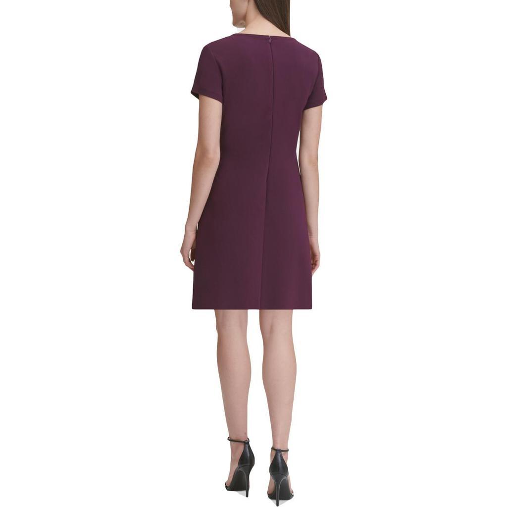 商品Tommy Hilfiger|Tommy Hilfiger Womens Petites Short Sleeve Short Wear to Work Dress,价格¥370,第5张图片详细描述