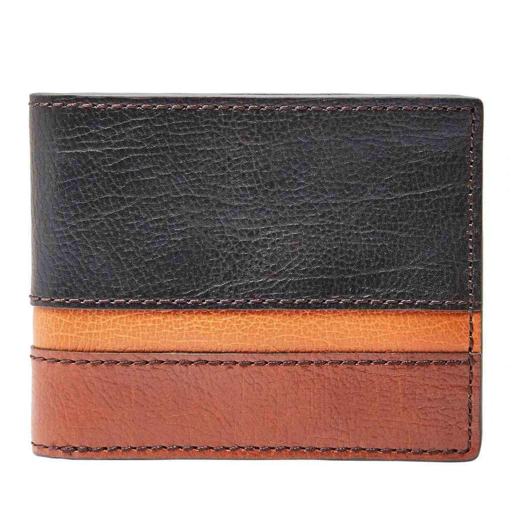 商品Fossil|Fossil Men's Easton Leather RFID Traveler,价格¥178,第1张图片