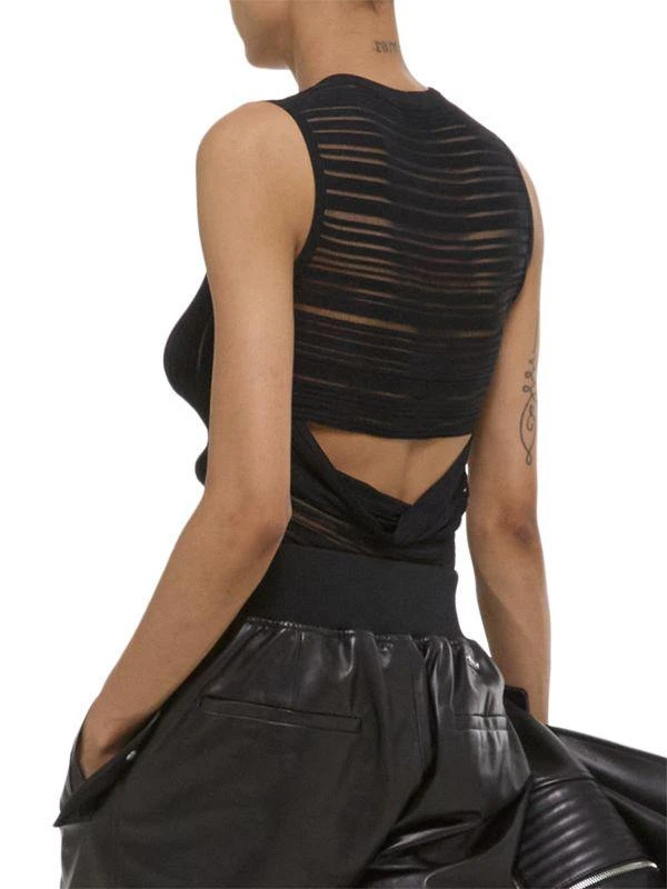 商品Helmut Lang|Ribbed Open-Back Tank,价格¥942,第4张图片详细描述