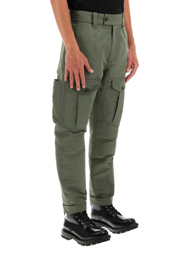 商品Alexander McQueen|POLYFAILLE CARGO TROUSERS,价格¥2603,第3张图片详细描述