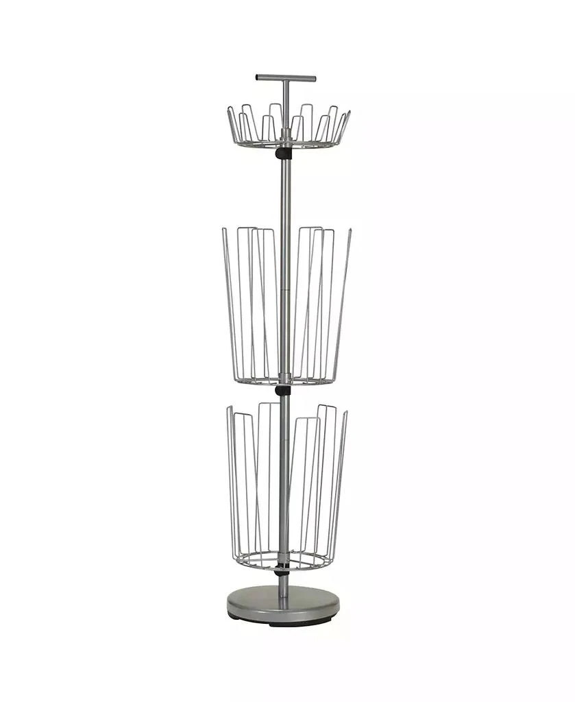 商品Household Essentials|3-Tier Carousel Boot Tree Shoe Rack,价格¥726,第1张图片