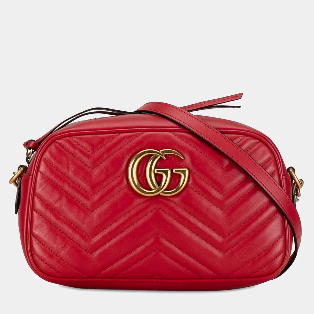 商品[二手商品] Gucci|Gucci Small GG Marmont Matelasse Crossbody Bag,价格¥11591,第1张图片
