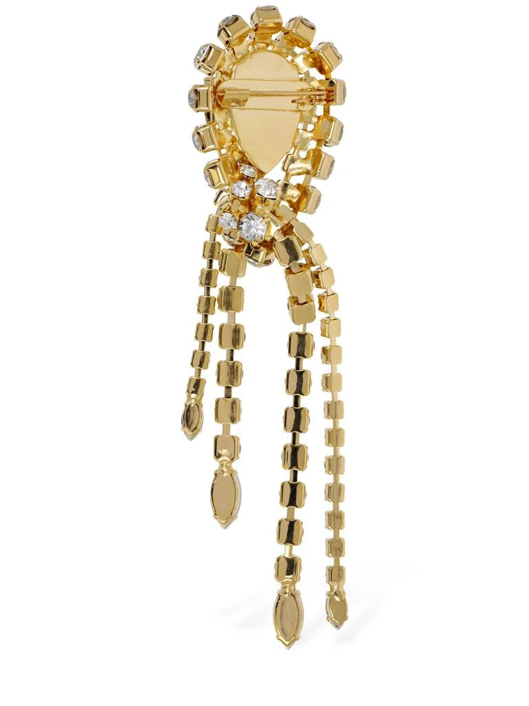 商品Balmain|Crystal Long Brooch,价格¥2125,第1张图片详细描述