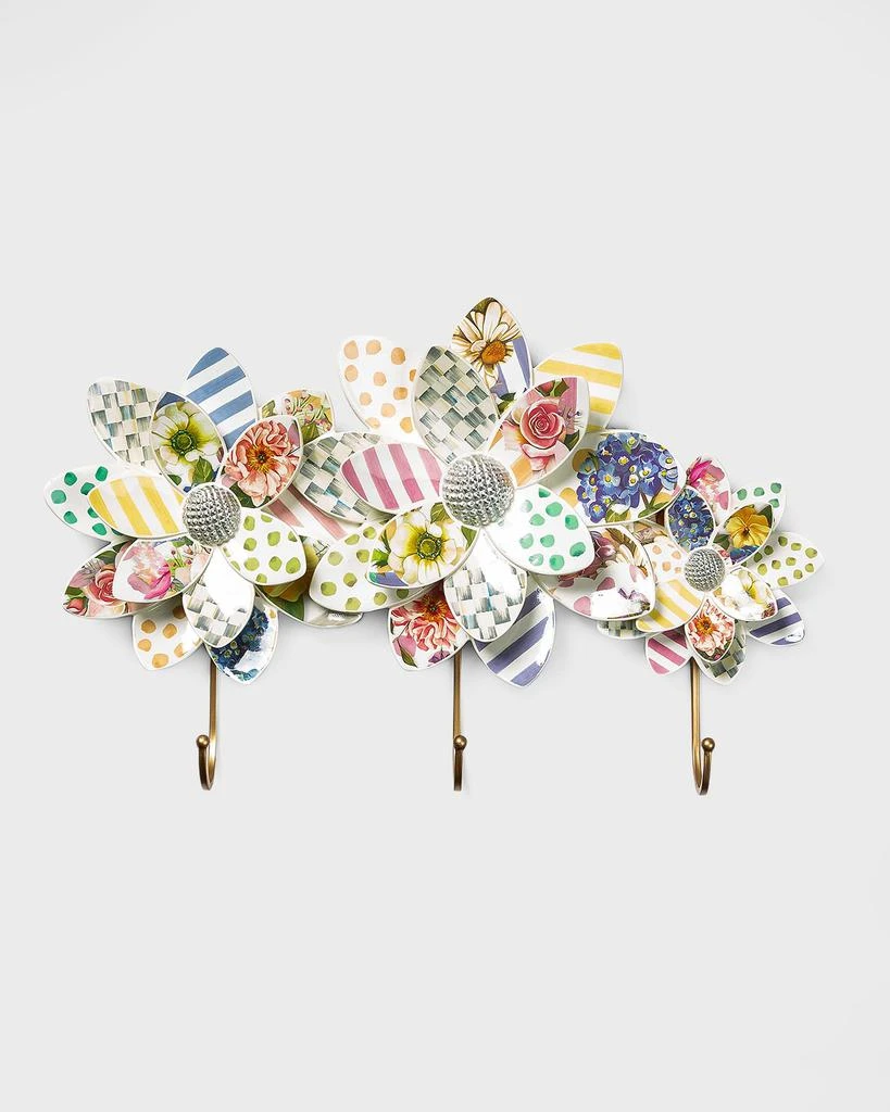 商品MacKenzie-Childs|Wild Wallflower Triple Hook,价格¥1937,第1张图片