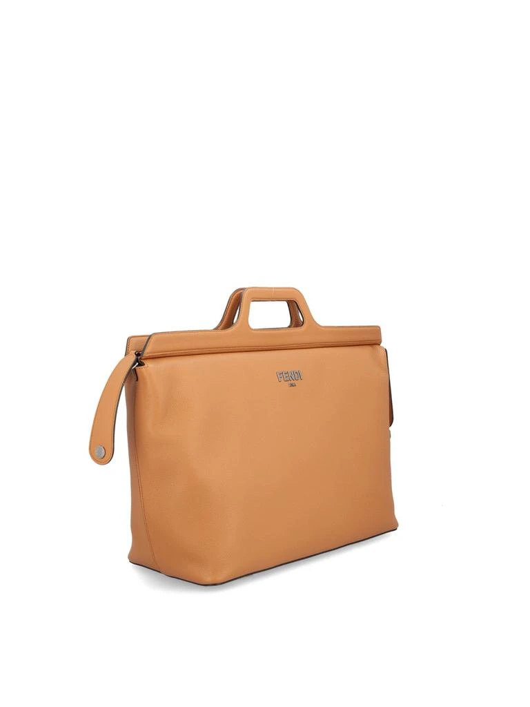 商品Fendi|Fendi Zip-Up Large Tote Bag,价格¥14482,第3张图片详细描述