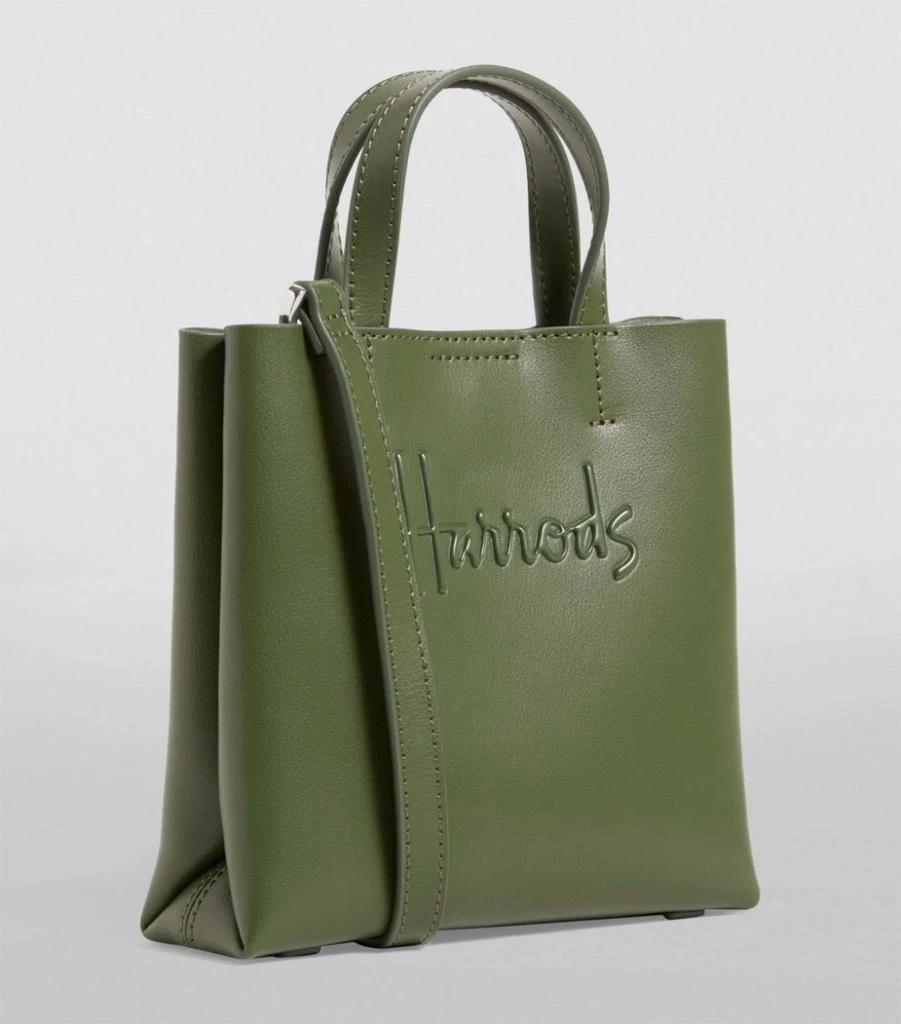 商品Harrods|Mini Leather Kensington Tote Bag,价格¥764,第3张图片详细描述