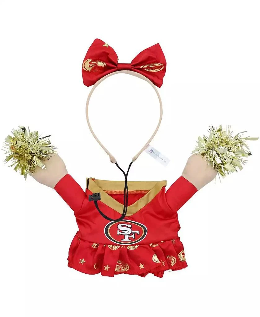 商品Jerry Leigh|San Francisco 49ers Cheer Dog Costume,价格¥299,第1张图片