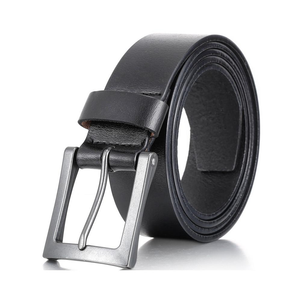 Men's Jean Prong Leather Belt商品第1张图片规格展示