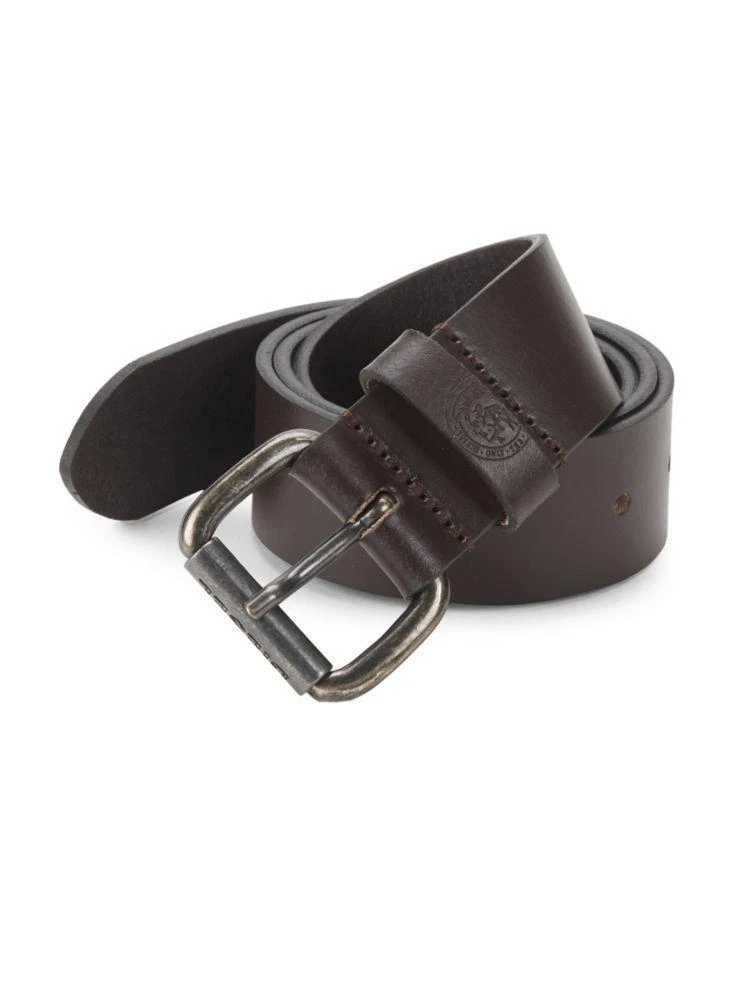 商品Diesel|Diesel Logo Leather Belt,价格¥240,第1张图片