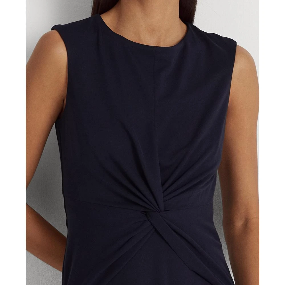 商品Ralph Lauren|Women's Twist-Front Cap-Sleeve Stretch Jersey Dress,价格¥1042,第4张图片详细描述