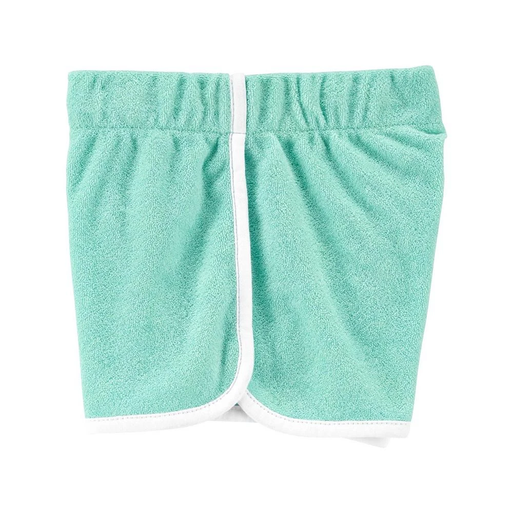 商品Carter's|Baby Girls Pull-On Terry Shorts,价格¥24,第2张图片详细描述