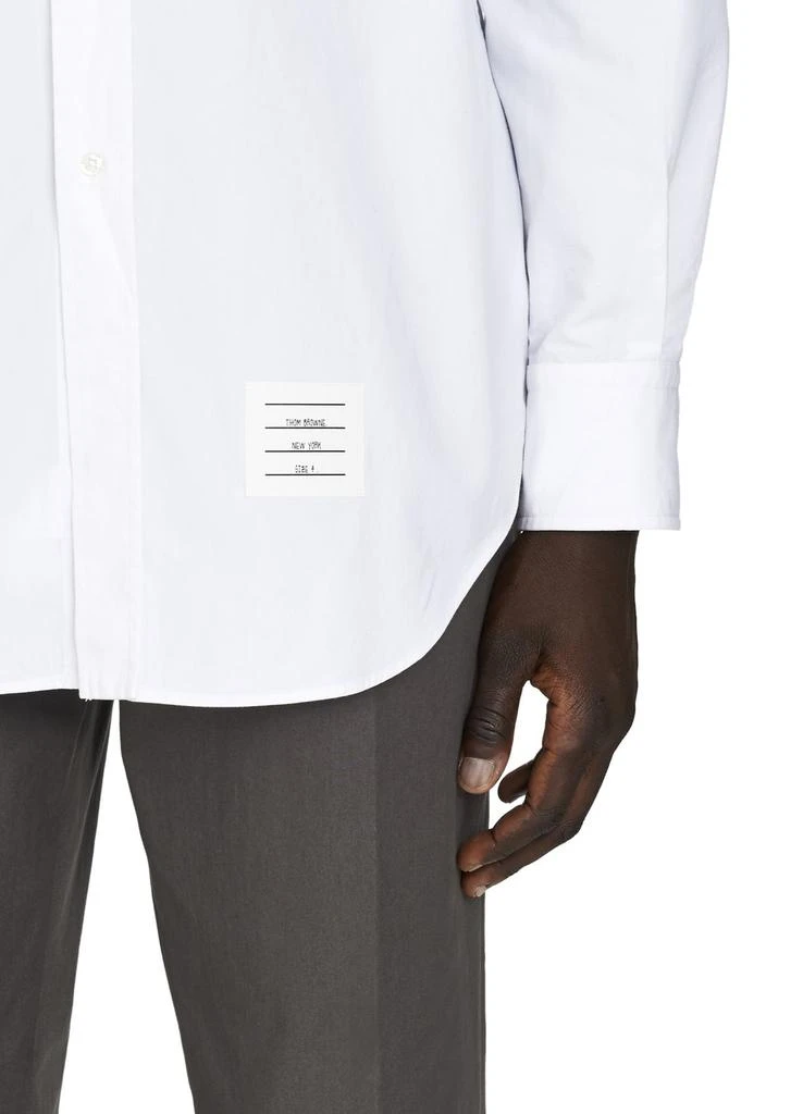 商品Thom Browne|4-Bar棉质衬衫,价格¥4776,第5张图片详细描述