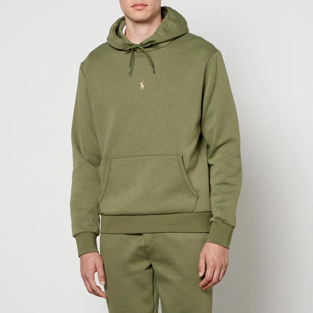 商品Ralph Lauren|Polo Ralph Lauren Center Polo Player Cotton-Jersey Hoodie,价格¥969,第1张图片