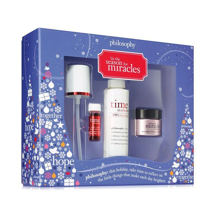 商品philosophy|3-Pc. 'Tis The Season For Miracles Gift Set,价格¥333,第1张图片