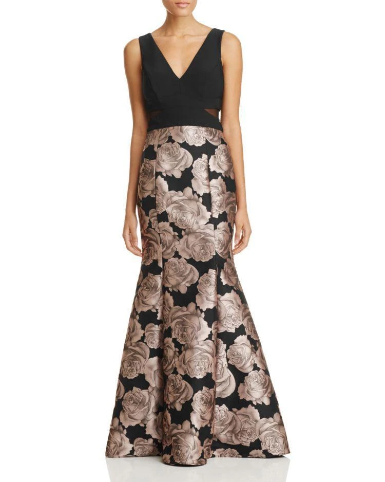 商品AQUA|Floral Brocade Gown - 100% Exclusive,价格¥806,第1张图片