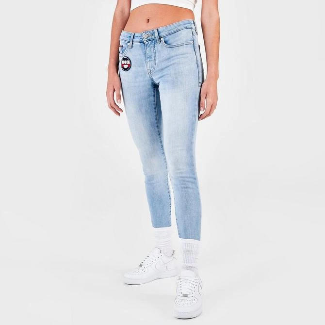 商品Tommy Hilfiger|Women's Tommy Hilfiger Peace and Happiness Skinny Jeans,价格¥74,第3张图片详细描述