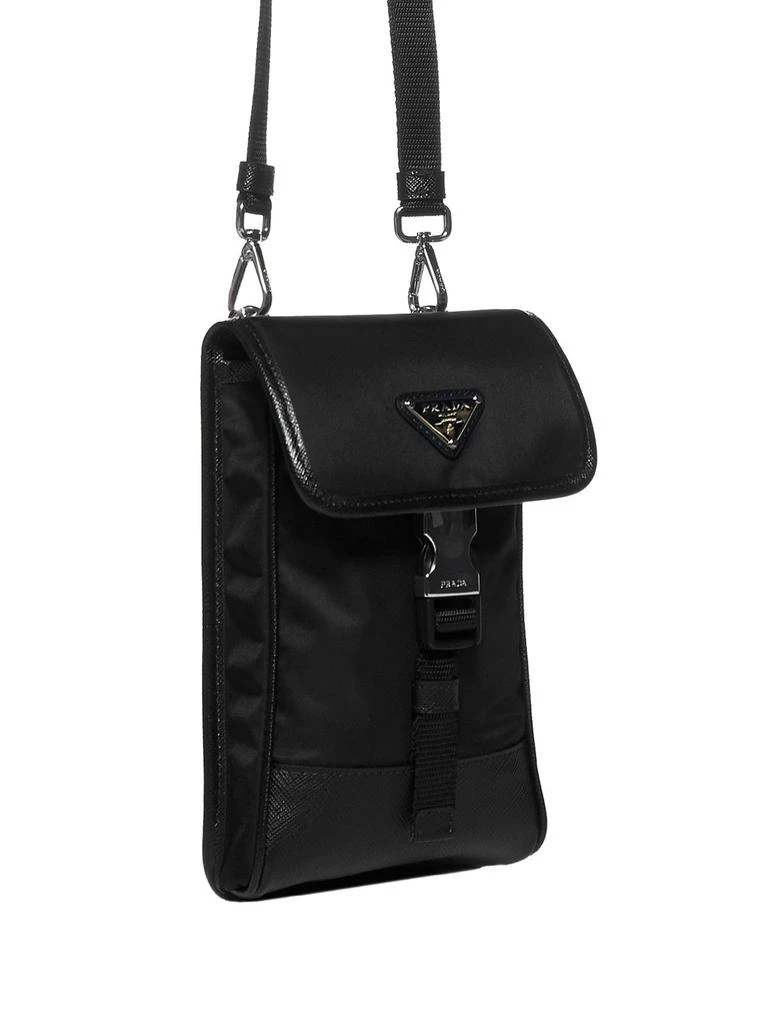 商品Prada|Prada Logo Plaque Lanyard Phone Case,价格¥6336,第4张图片详细描述
