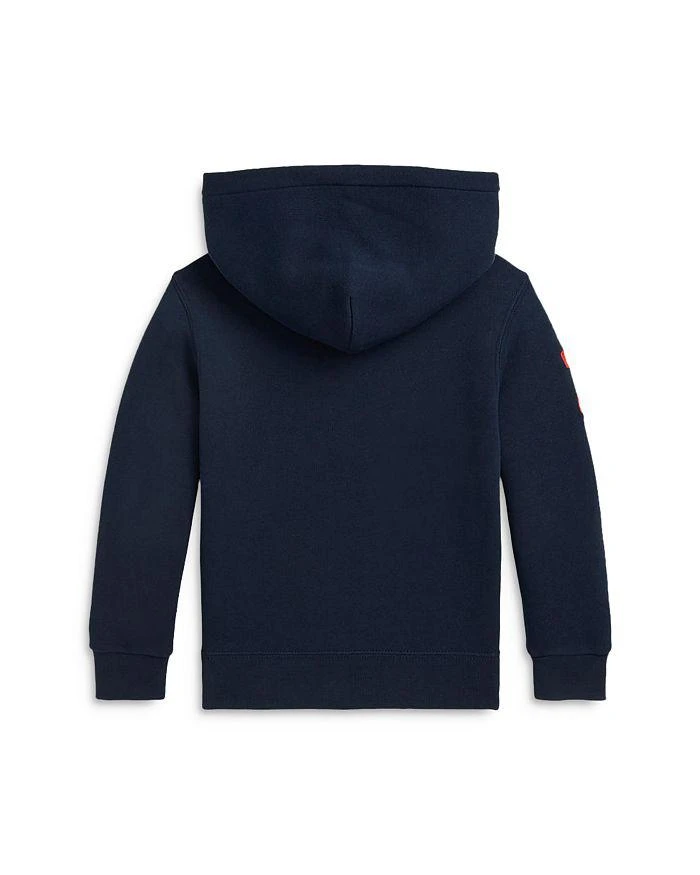 商品Ralph Lauren|Boys' Triple Pony Fleece Hoodie - Little Kid,价格¥357,第2张图片详细描述