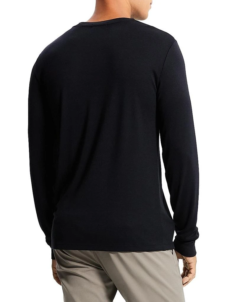 商品Theory|Essential Anemone Milano Long-Sleeve T-Shirt,价格¥1077,第4张图片详细描述