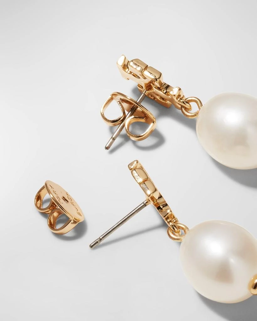 商品Tory Burch|Kira Pearl Drop Earring,价格¥766,第4张图片详细描述