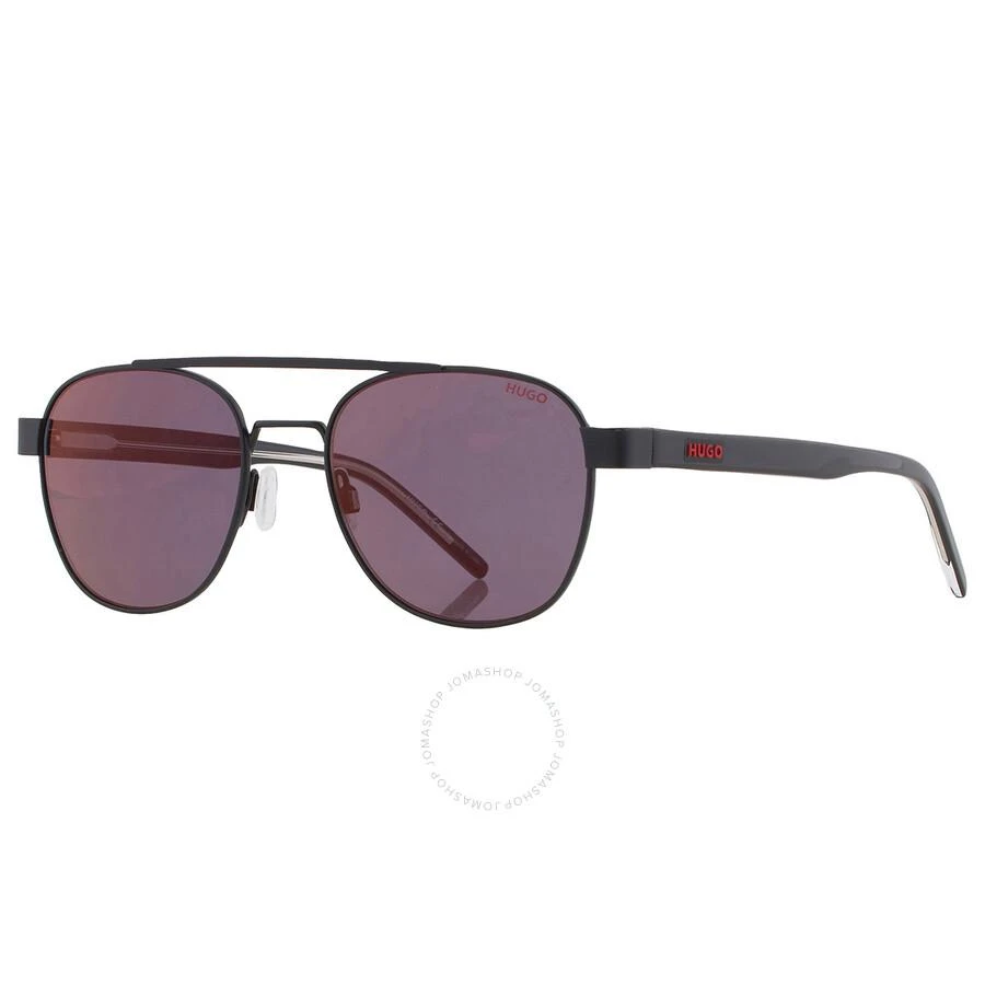 商品Hugo Boss|Red Pilot Men's Sunglasses HG 1196/S 0003/AO 54,价格¥372,第3张图片详细描述