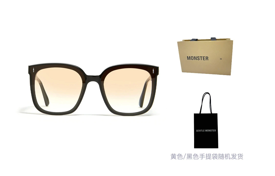 商品[国内直发] GENTLE MONSTER|Frida-01(OG) 橙色镜片防晒防紫外线 板材镜架 方形 太阳眼镜 男女同��款情侣款,价格¥4037,第7张图片详细描述
