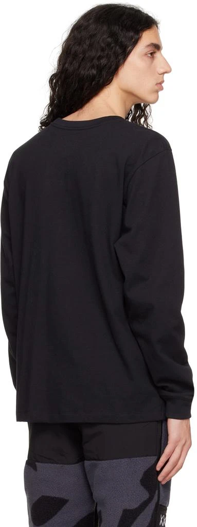 商品The North Face|Black KAWS Edition Embroidered Long Sleeve T-Shirt,价格¥670,第3张图片详细描述