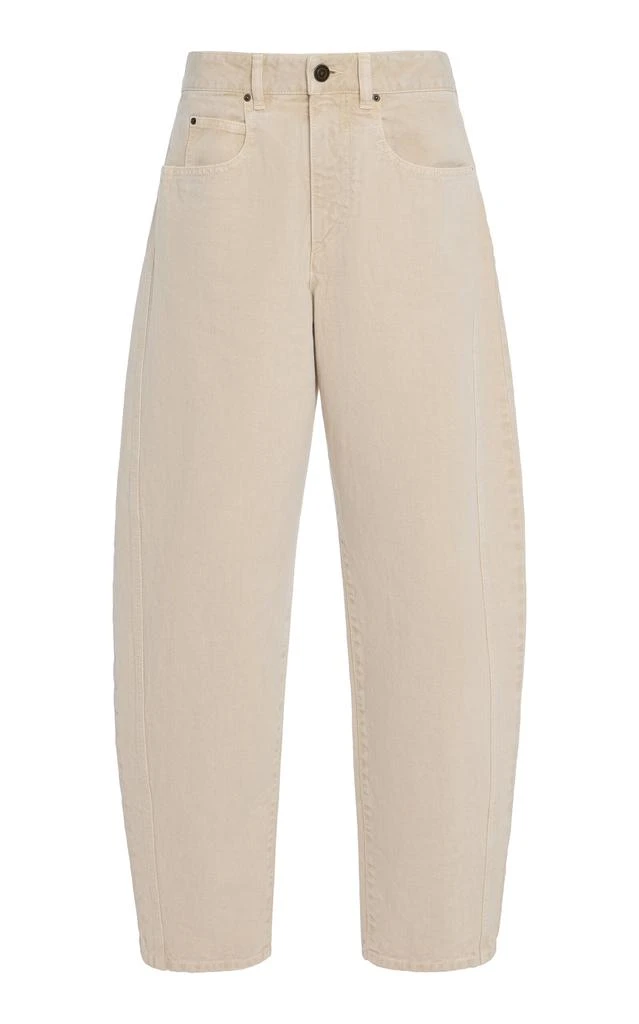 商品Isabel Marant|Oriane Rigid High-Rise Barrel-Leg Jeans - Ivory - FR 36 - Moda Operandi,价格¥3552,第1张图片