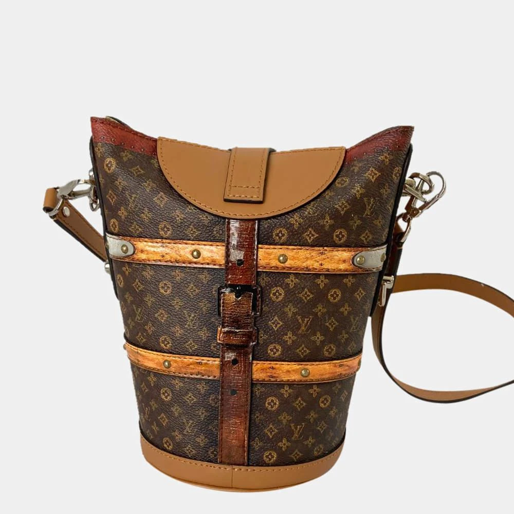商品[二手商品] Louis Vuitton|Louis Vuitton Monogram Time Trunk Limited Edition Duffle Bag,价格¥20846,第3张图片详细描述