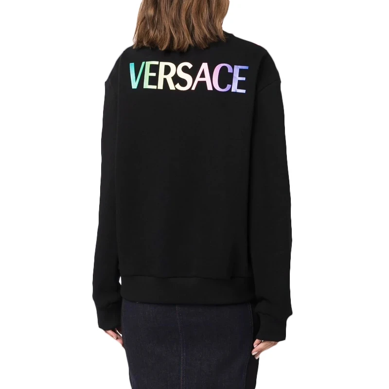 VERSACE 黑色女士卫衣/帽衫 1001574-1A01174-2B070 商品