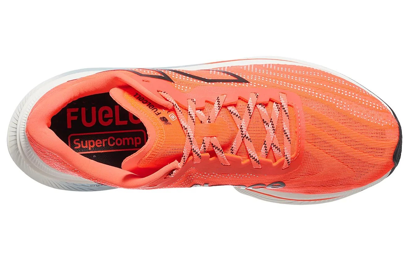 商品[国内直发] New Balance|FuelCell SuperComp Trainer v2 LY3 菁英炫酷防滑耐磨 低帮跑步鞋 女款 橙黑,价格¥1318,第5张图片详细描述