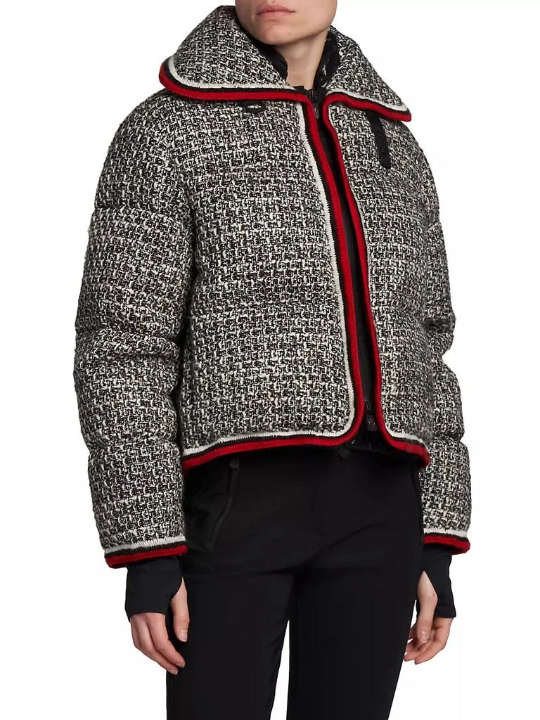 商品Moncler|Apres Ski Eterlou Tweed Down Bomber Jacket,价格¥18147,第4张图片详细描述