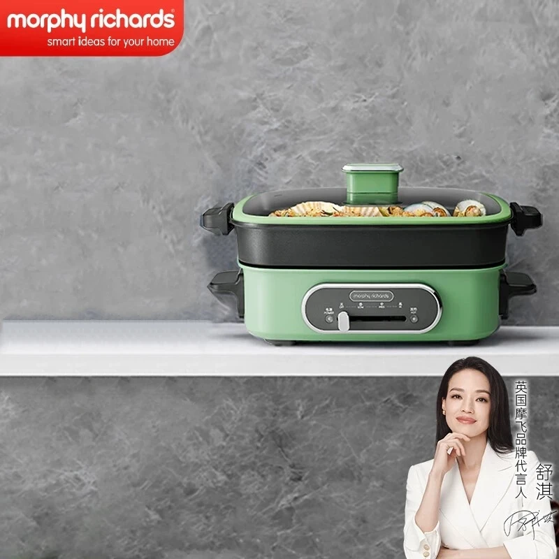 多功能料理锅蒸煮炒煎锅一体锅MR9018家用多用锅家用电热火锅 商品