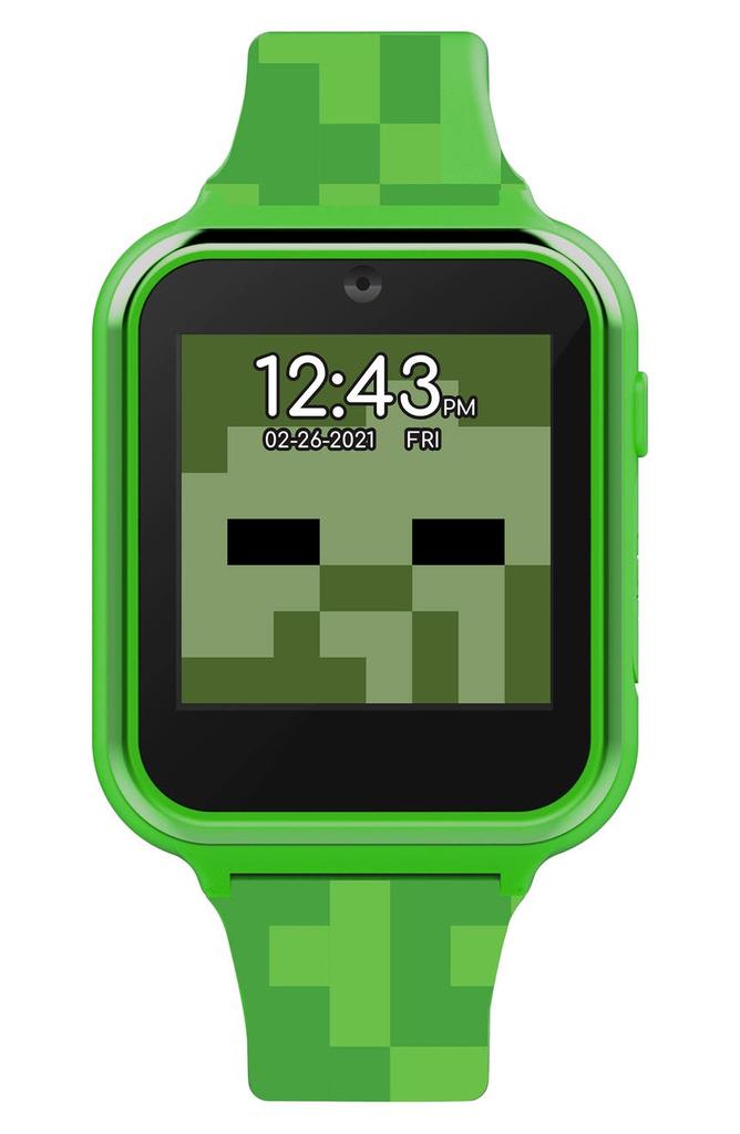 Kids Minecraft Touchscreen Interactive Smart Watch商品第2张图片规格展示