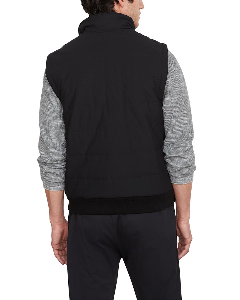 Men's Modern Quilted Zip-Front Vest商品第3张图片规格展示