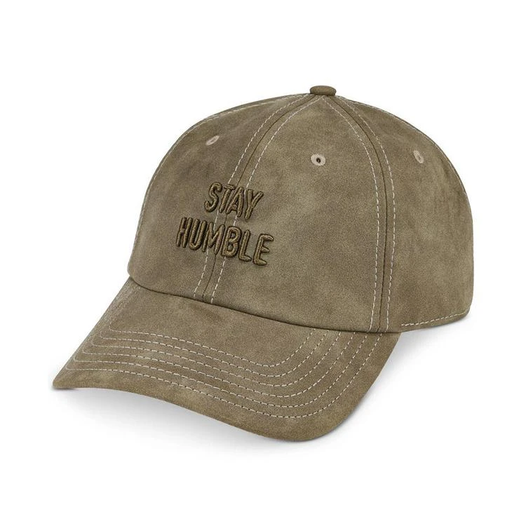 商品American Rag|Men's Stay Humble Baseball Hat, Created for Macy's,价格¥75,第2张图片详细描述